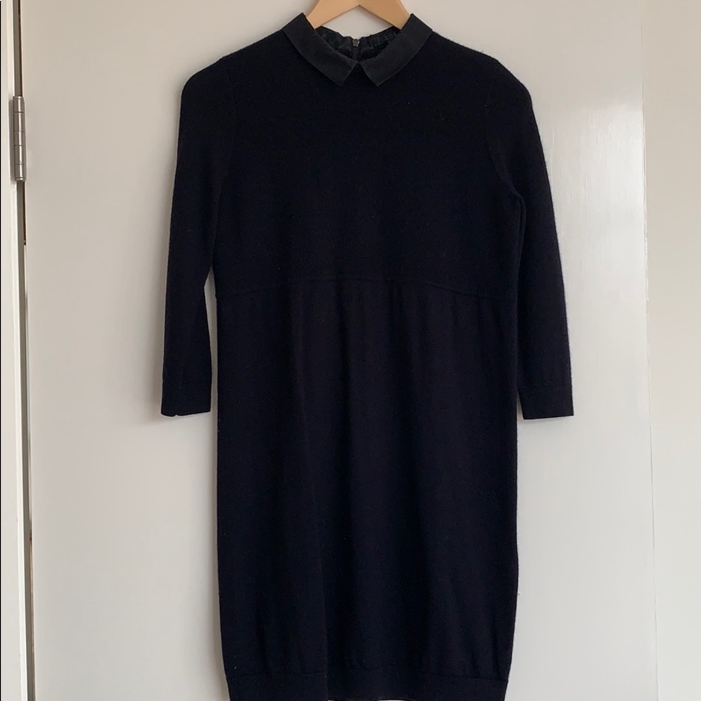 COS collared wool dress